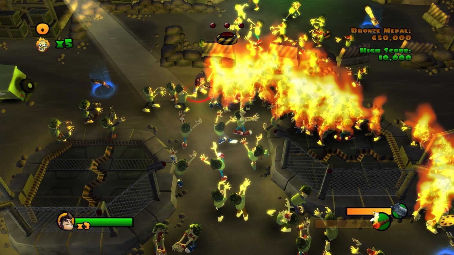 Burn, Zombie Burn! is now on PlayStation Network.