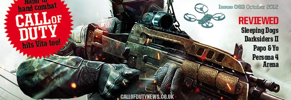 Black Ops 2 PlayStation Magazine Cover – October Edition