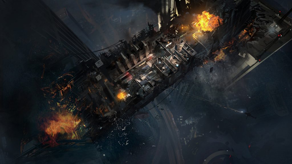 Call of Duty Ghosts Free Fall Map