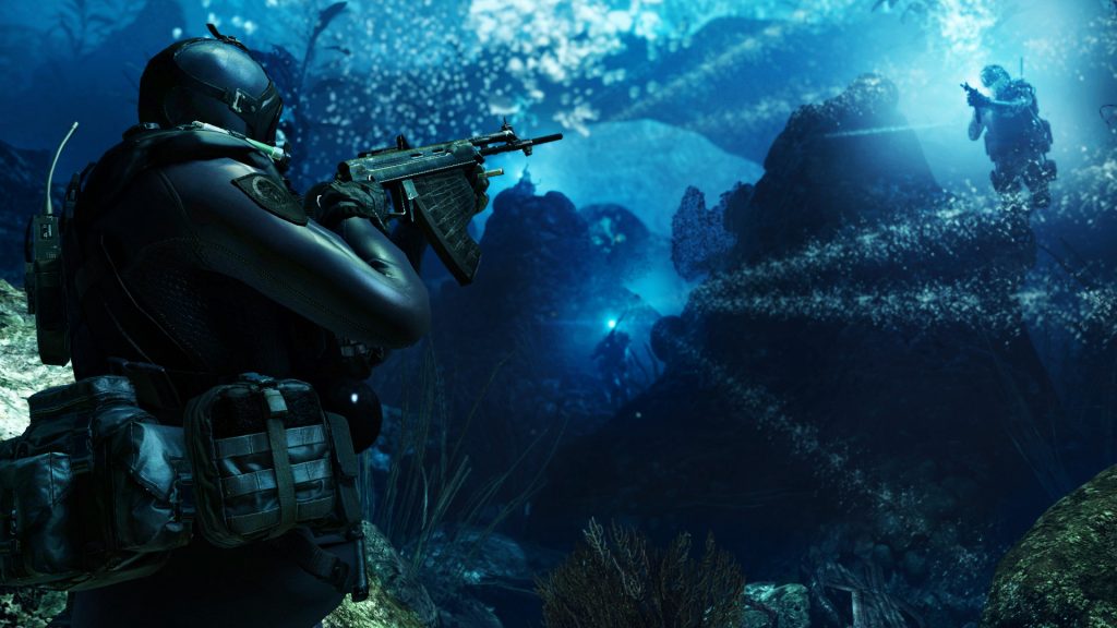 Call of Duty Ghosts Deep into Seas