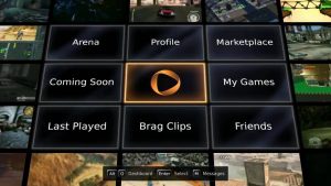 OnLive Interface