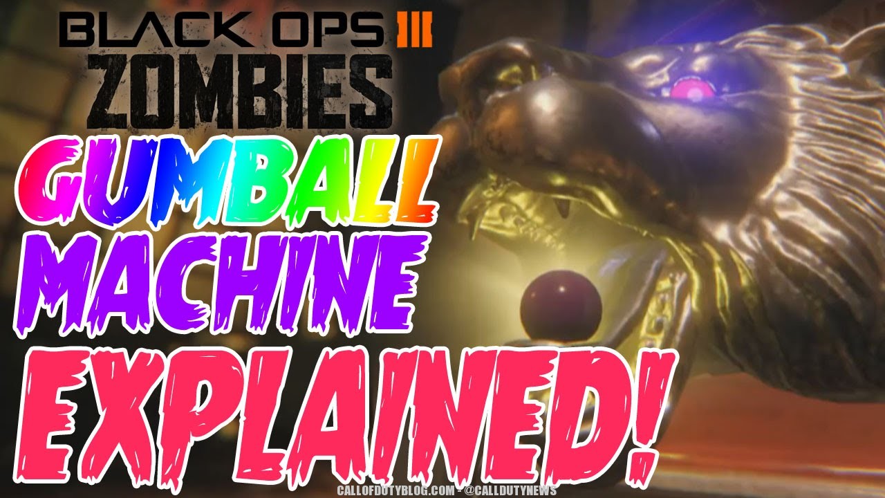Gumball Machine Perk for ZOMBIES in Black Ops 3 Leak Info