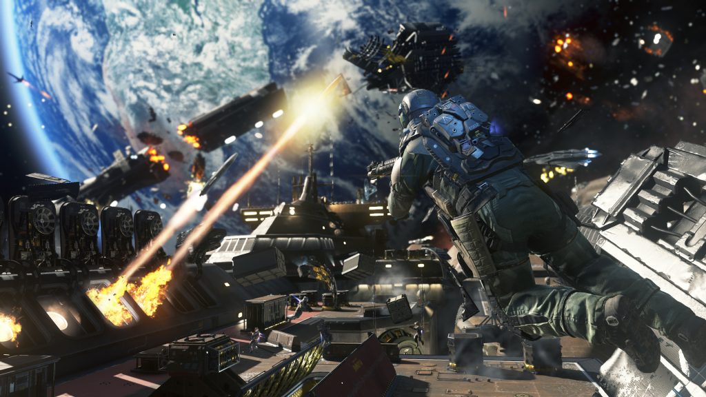 Infinite Warfare in Space