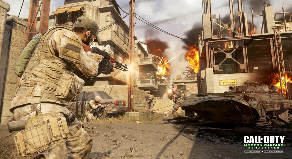 CODMW Remastered on Backlot