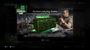 St Pat Day Supply Drops MWR