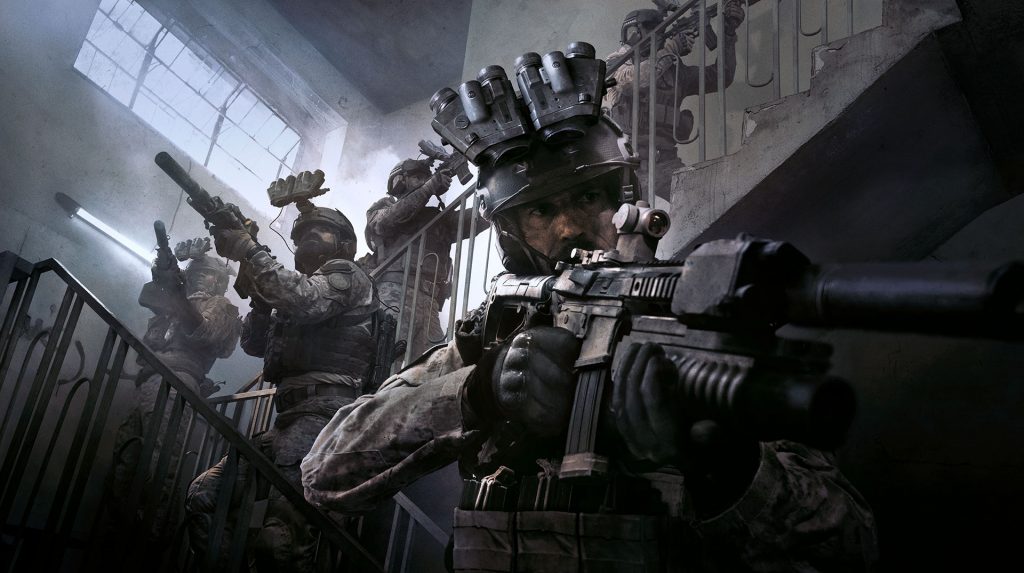 Call of Duty Modern Warfare Stairs