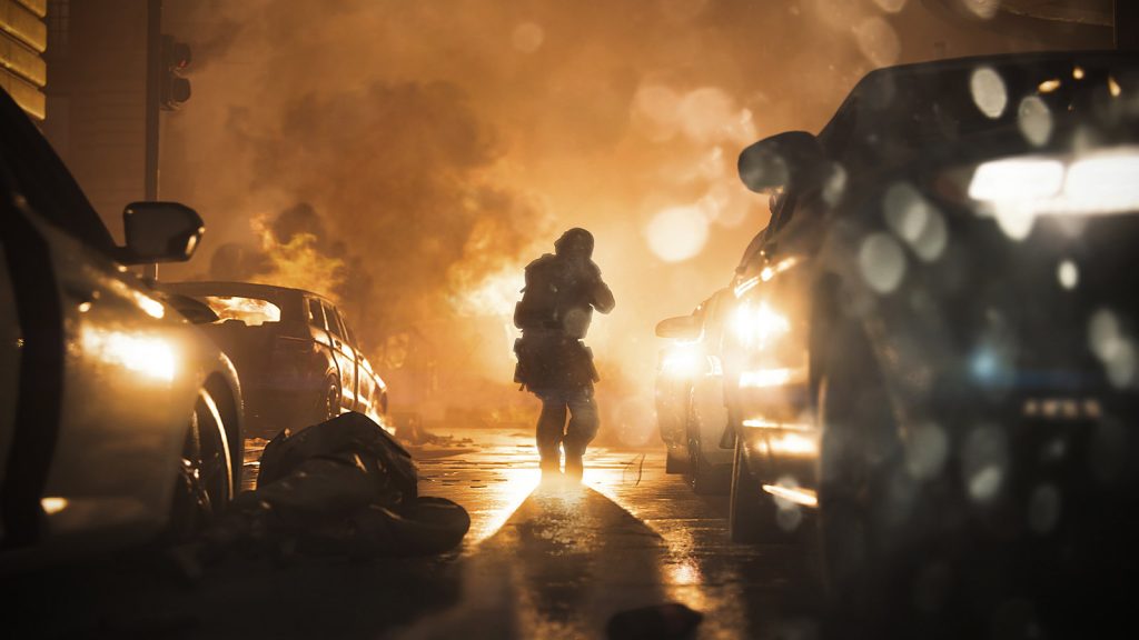 Call of Duty Modern Warfare Explosion