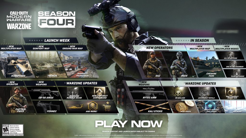 CODMW Fourth Season Update