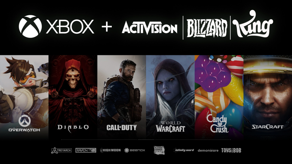 Microsoft Buys Activision Blizzard 2022