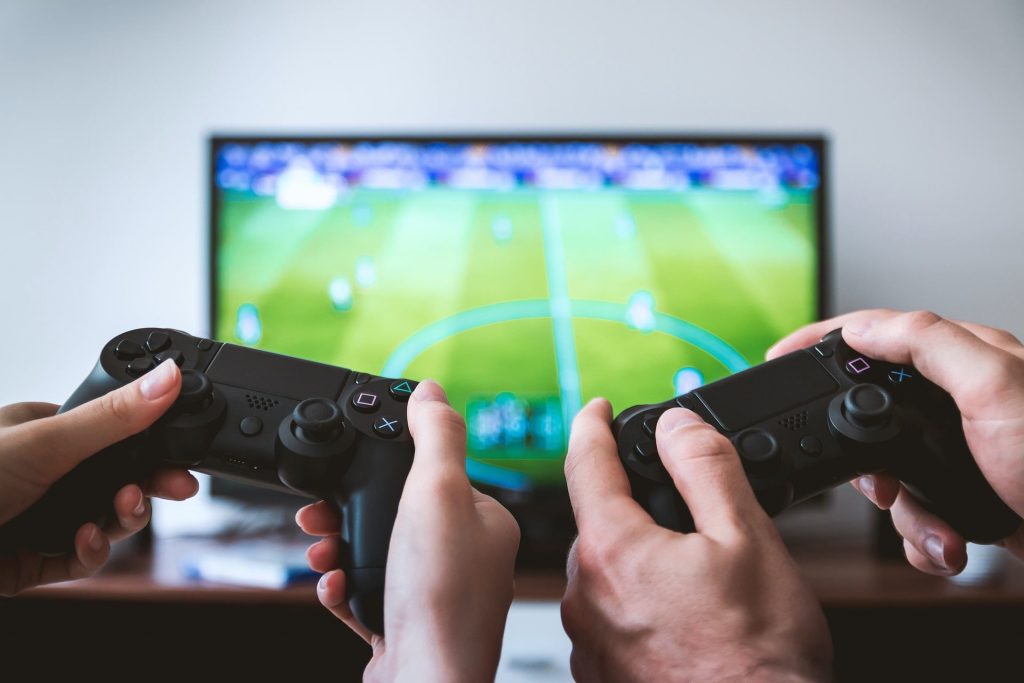 Players Playing Video Games