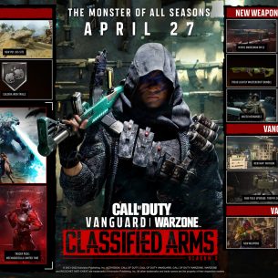 Call of Duty: Vanguard and Warzone Season Three is called “Classified Arms.”