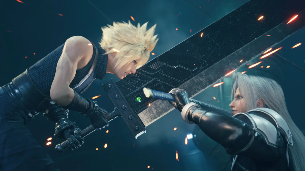 Final Fantasy VII Cloud Vs Sephiroth