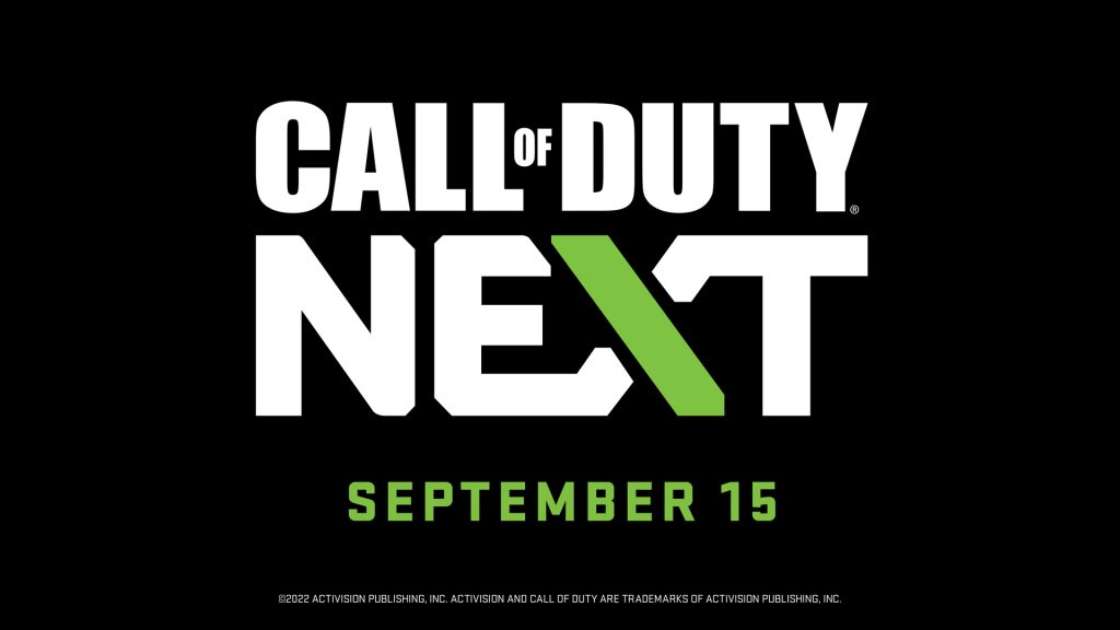Call of Duty Next 2022