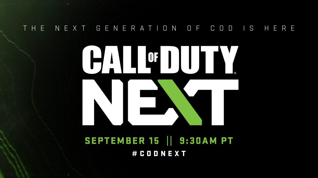 Call of Duty Next 2022 Livestream