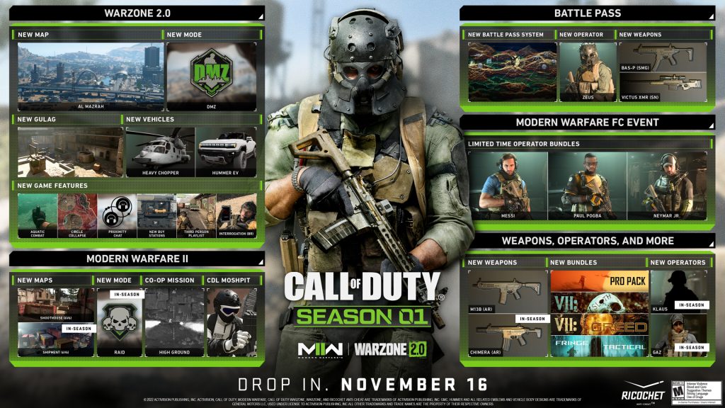 Call of Duty MWII Season One