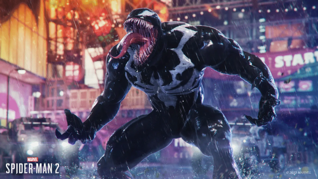 Venom In Spiderman 2 for PS5