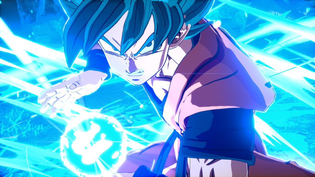 Dragon Ball Sparking Zero Goku With Kamehameha Wave