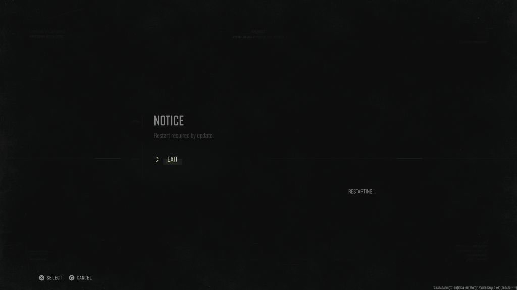 CoD Modern Warfare 4 Restart Required By Update